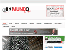 Tablet Screenshot of elmundo.net