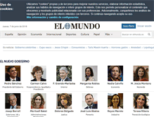 Tablet Screenshot of elmundo.es